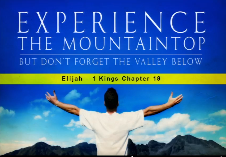 Experience the Mountaintop - Beware of the Valley