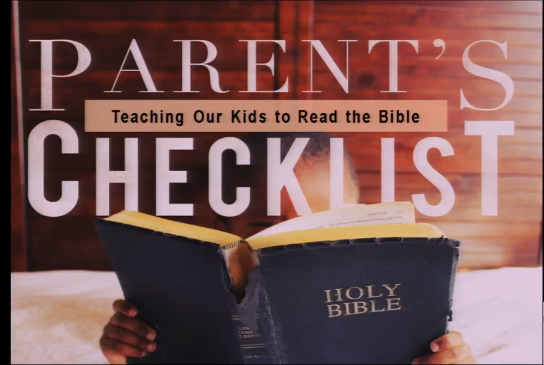 Teaching Your Kids to Read the Bible