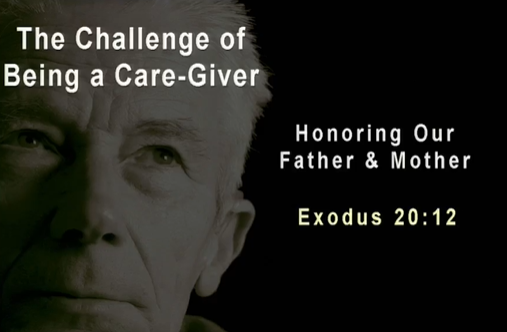 The Challenge of Being a Care-Giver